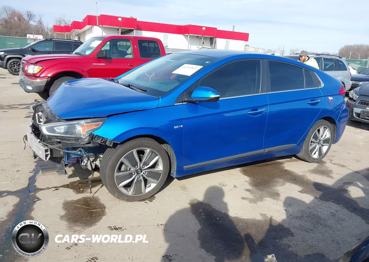 2017 Hyundai Ioniq Hybrid Limited VIN:KMHC85LC0HU029684 - 2