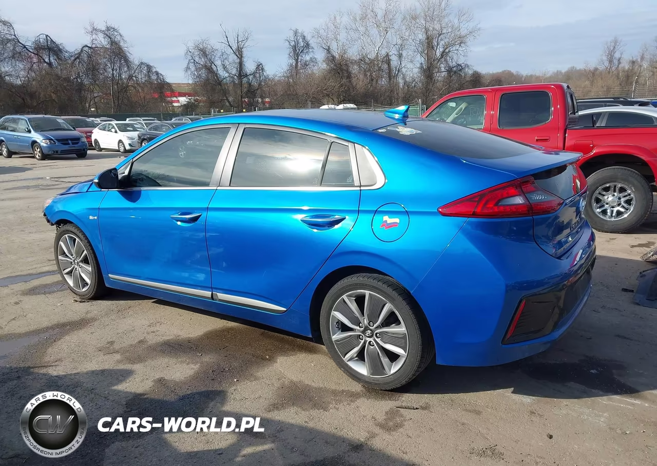 2017 Hyundai Ioniq Hybrid Limited VIN:KMHC85LC0HU029684 - 3