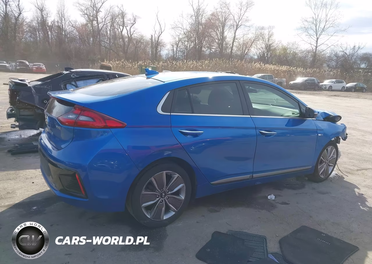 2017 Hyundai Ioniq Hybrid Limited VIN:KMHC85LC0HU029684 - 4