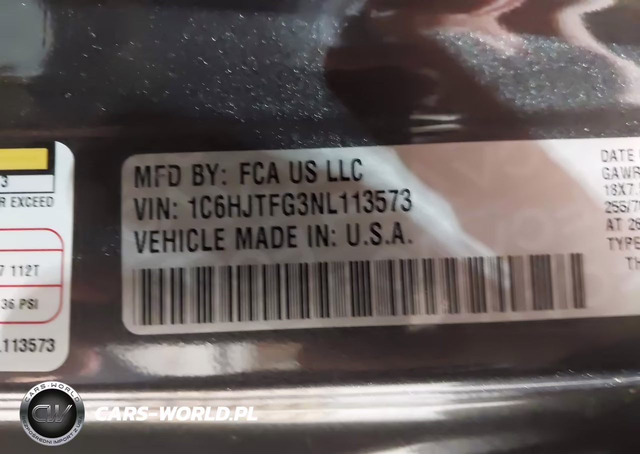 2022 Jeep Gladiator Overland 4X4 VIN:1C6HJTFG3NL113573 - 9