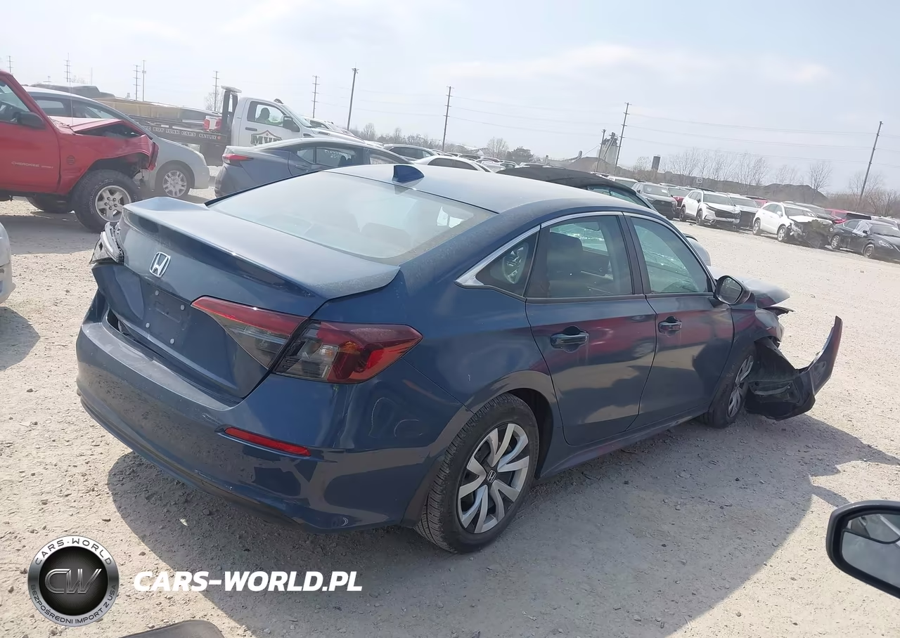 2025 Honda Civic Lx VIN:2HGFE2F22SH523228 - 13