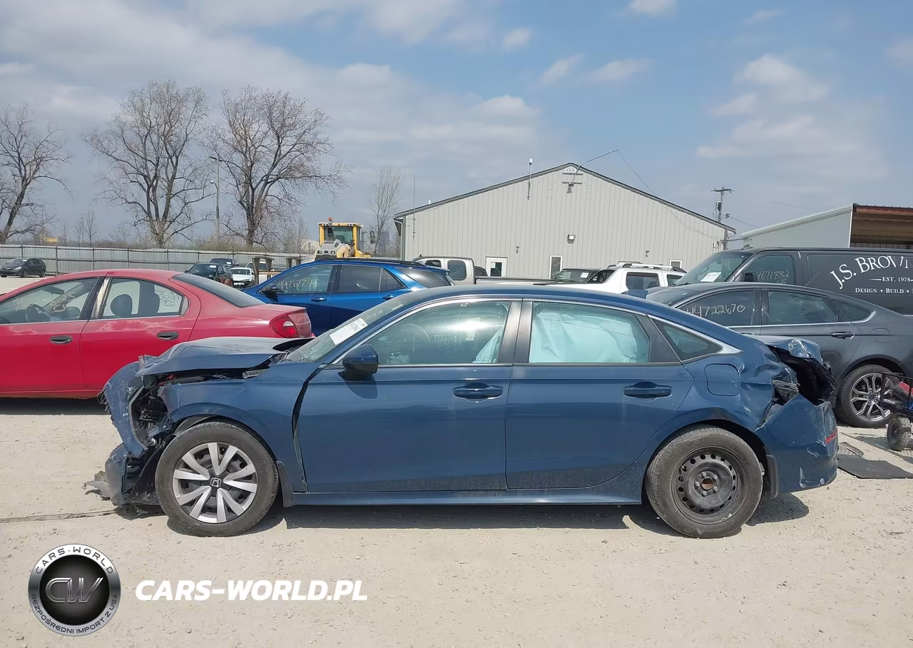 2025 Honda Civic Lx VIN:2HGFE2F22SH523228 - 14