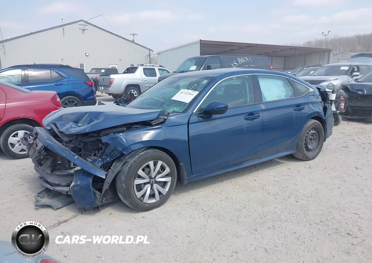 2025 Honda Civic Lx VIN:2HGFE2F22SH523228 - 2
