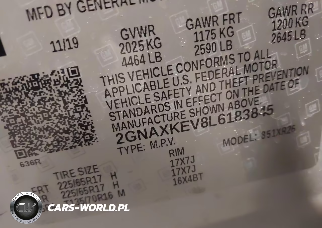 2020 Chevrolet Equinox Fwd Lt 1.5L Turbo VIN:2GNAXKEV8L6183845 - 9