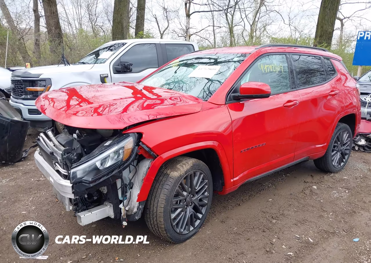 2023 Jeep Compass (Red) Edition 4X4 VIN:3C4NJDCNXPT543807 - 2