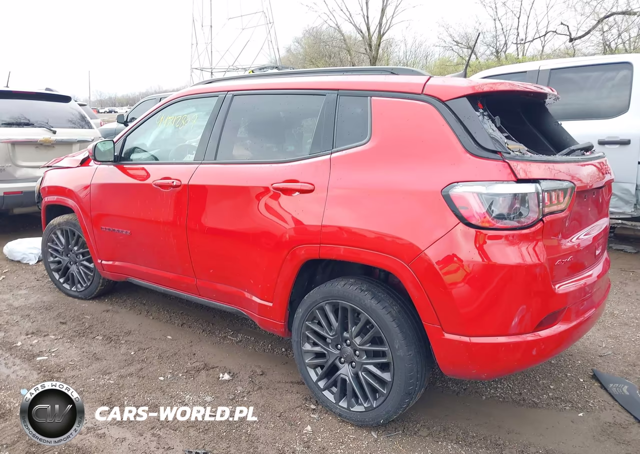 2023 Jeep Compass (Red) Edition 4X4 VIN:3C4NJDCNXPT543807 - 3