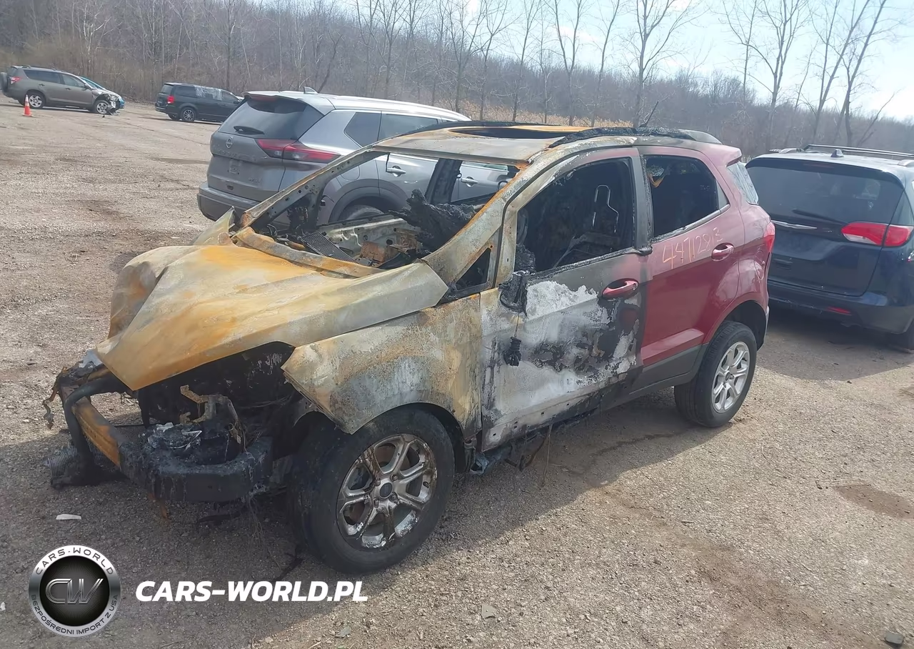 2022 Ford Ecosport Se VIN:MAJ6S3GL7NC464856 - 2