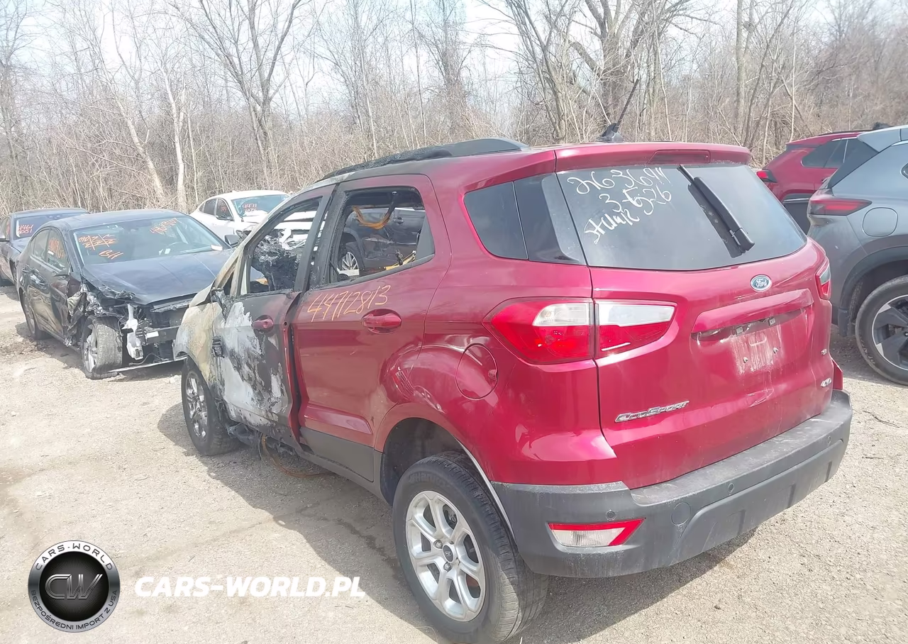 2022 Ford Ecosport Se VIN:MAJ6S3GL7NC464856 - 3