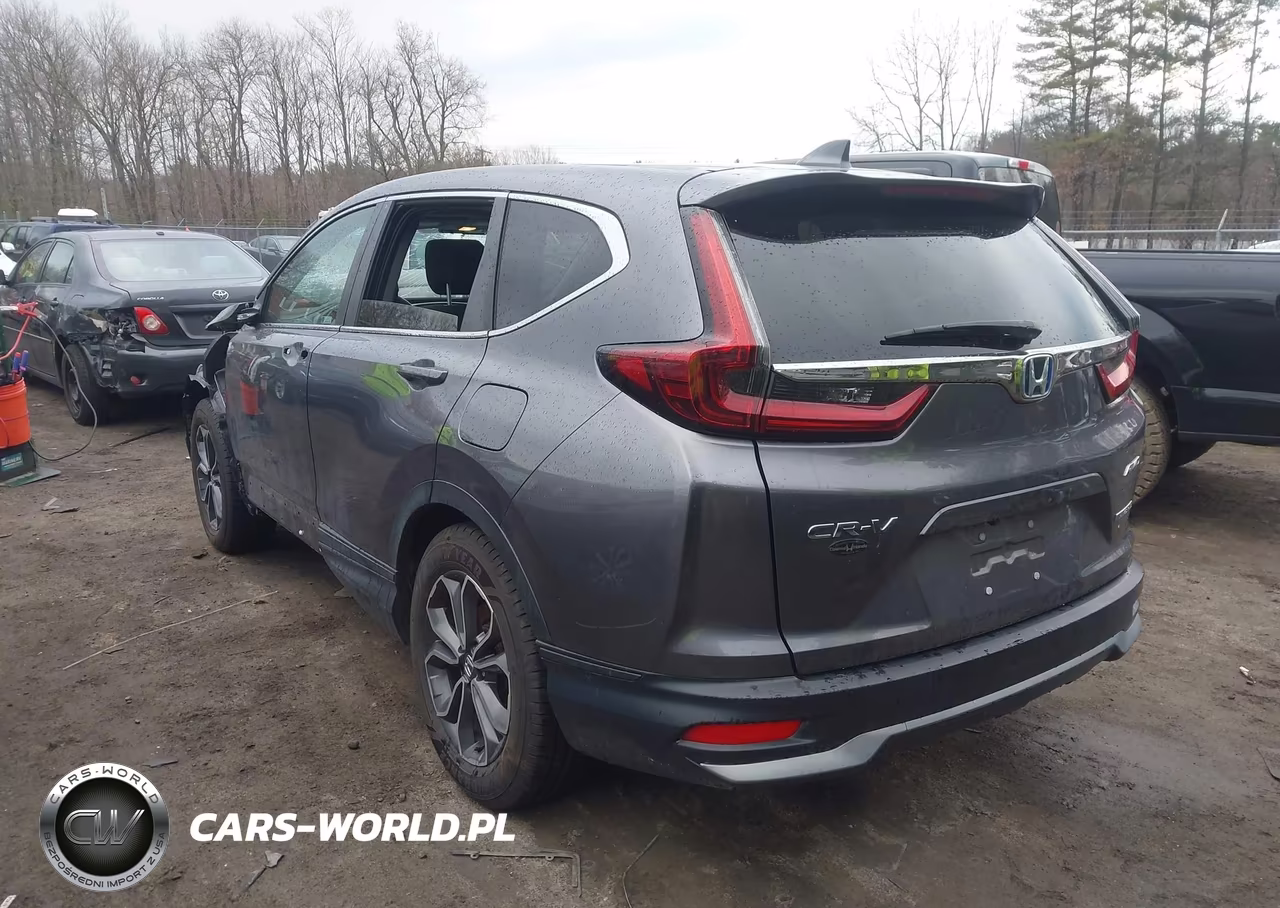 2021 Honda Cr-V Hybrid Ex VIN:7FART6H59ME007106 - 3