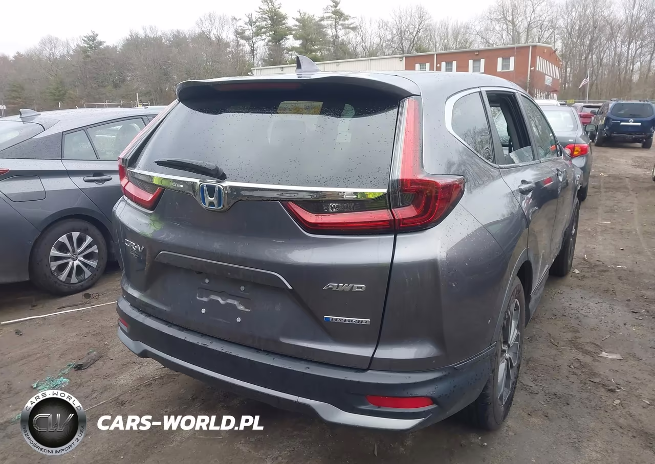 2021 Honda Cr-V Hybrid Ex VIN:7FART6H59ME007106 - 4