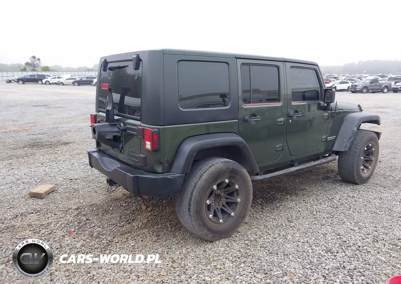 2009 Jeep Wrangler Unlimited X VIN:1J4GB39159L754023 - 4