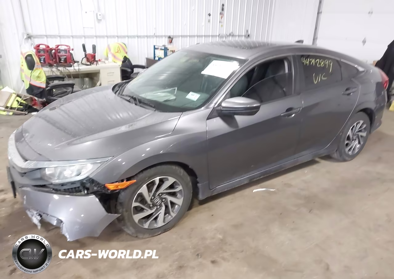 2018 Honda Civic Ex VIN:2HGFC2F73JH578285 - 2