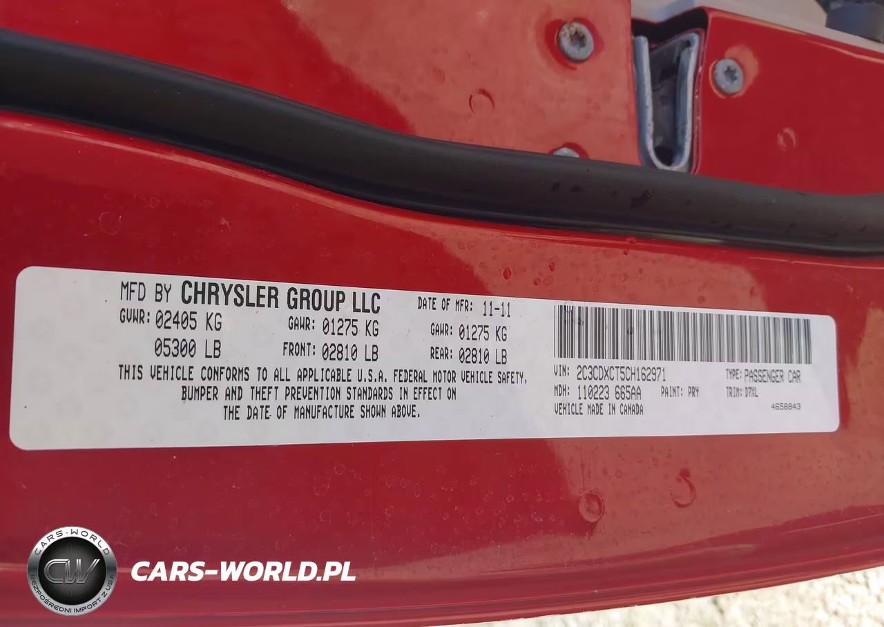 2012 Dodge Charger R-T VIN:2C3CDXCT5CH162971 - 9
