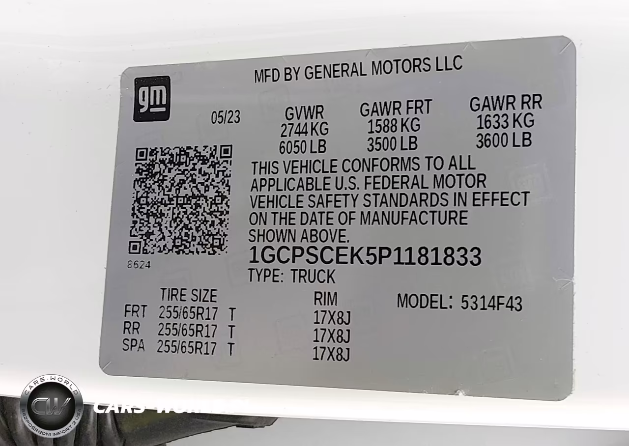 2023 Chevrolet Colorado 2Wd Short Box Lt VIN:1GCPSCEK5P1181833 - 8