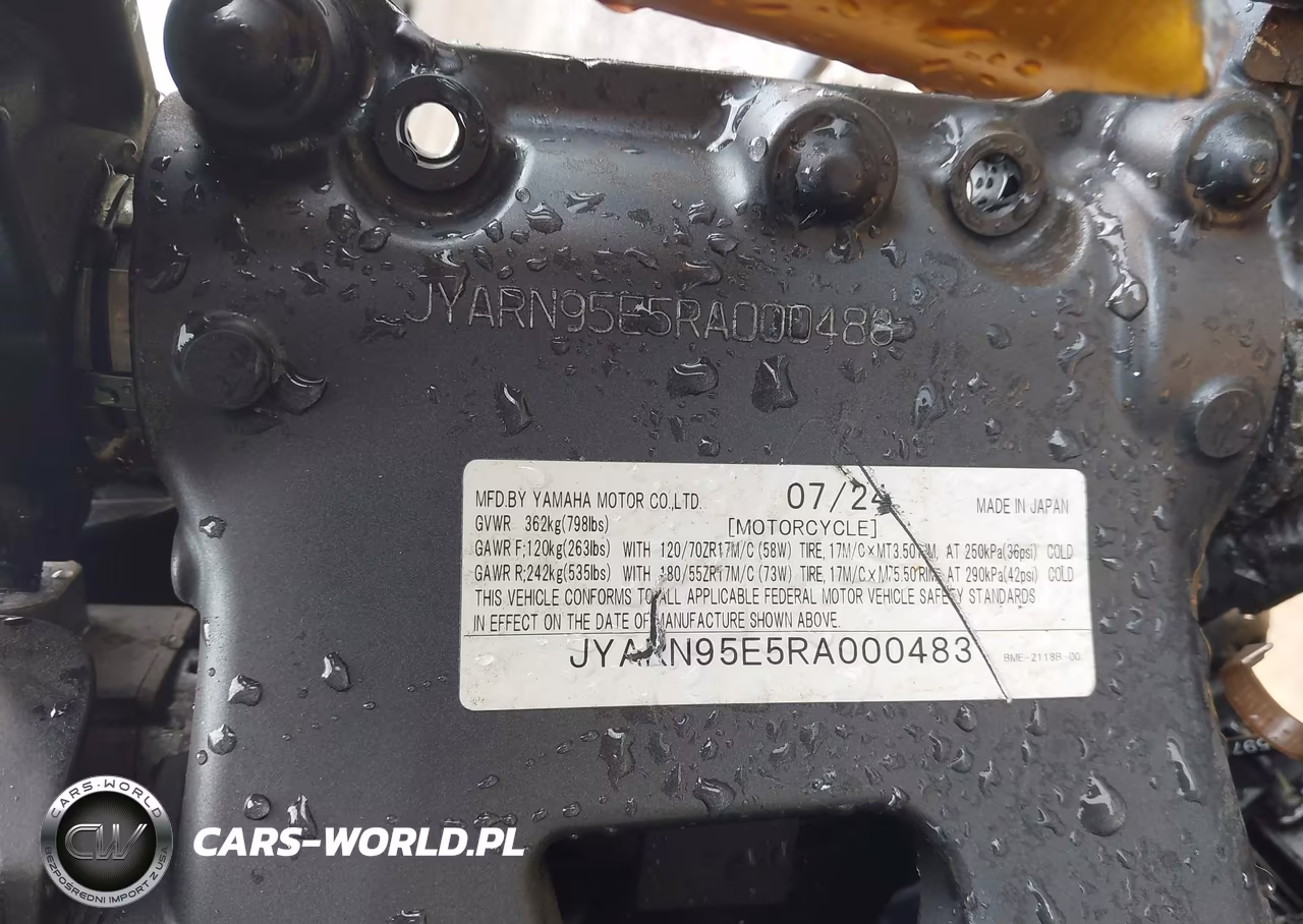 2024 Yamaha Mt09 Sp VIN:JYARN95E5RA000483 - 10