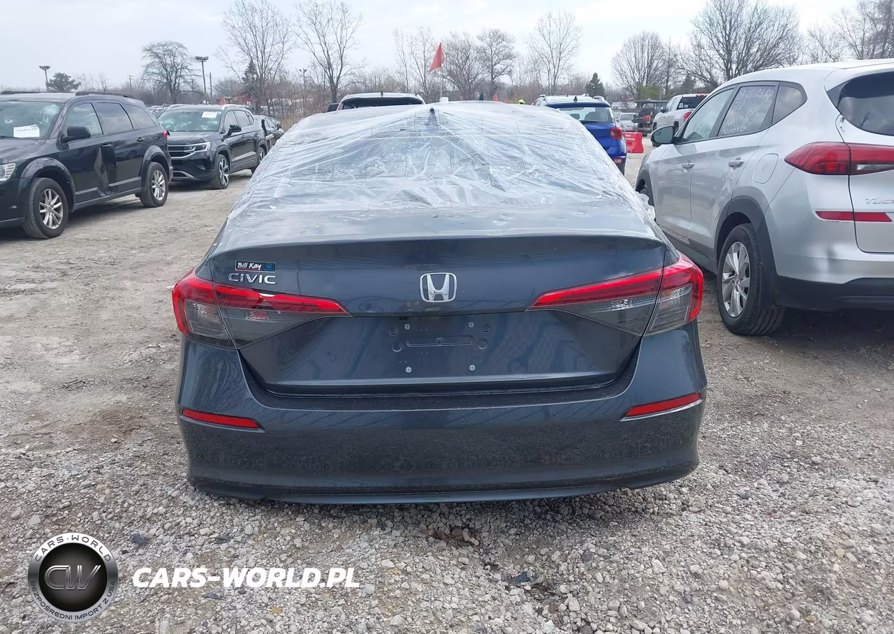 2024 Honda Civic Lx VIN:2HGFE2F28RH529402 - 16