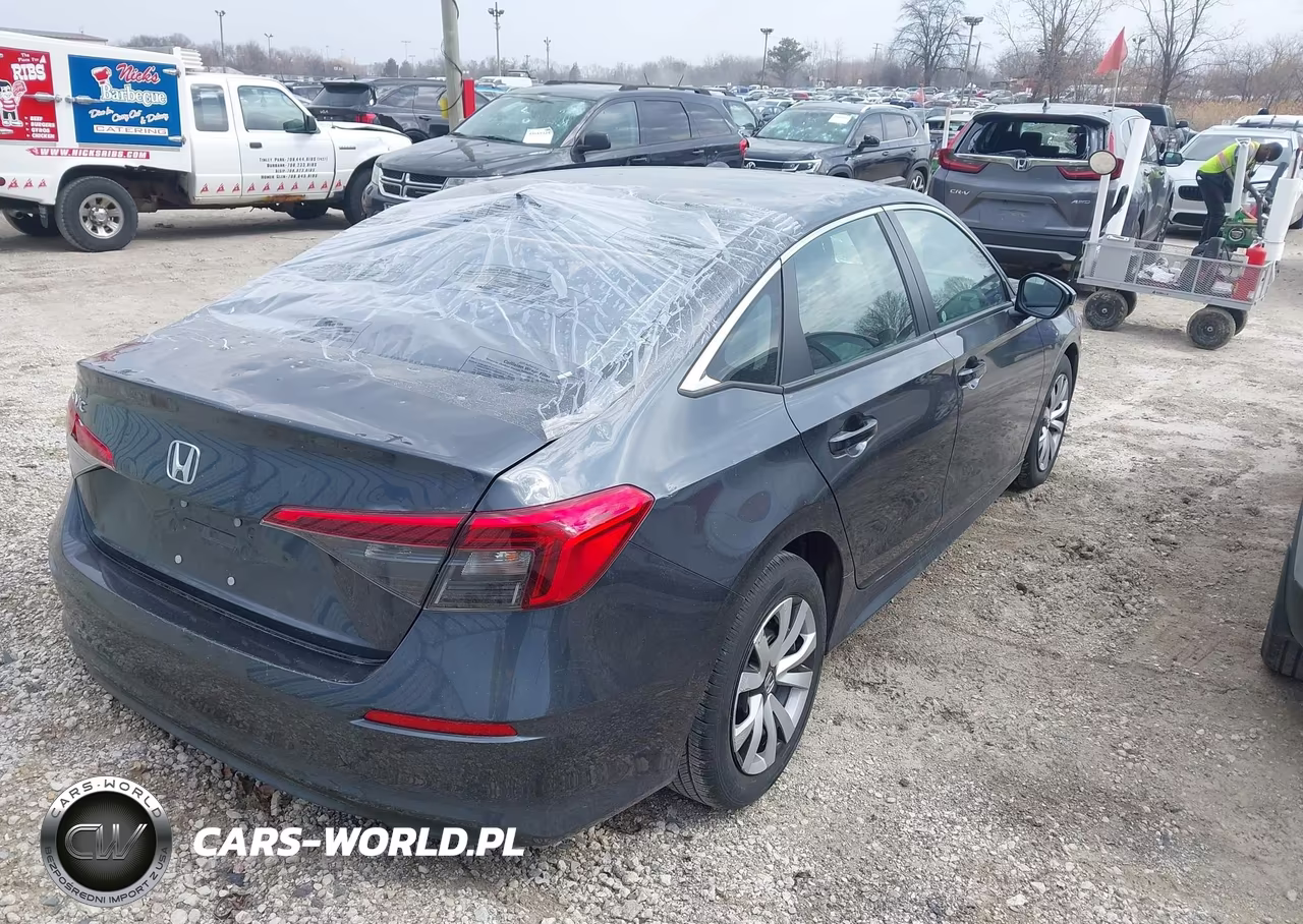 2024 Honda Civic Lx VIN:2HGFE2F28RH529402 - 4