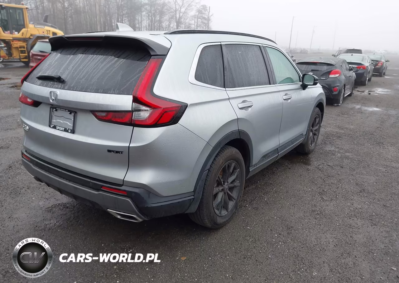 2025 Honda Cr-V Hybrid Sport-L VIN:5J6RS6H87SL030543 - 4