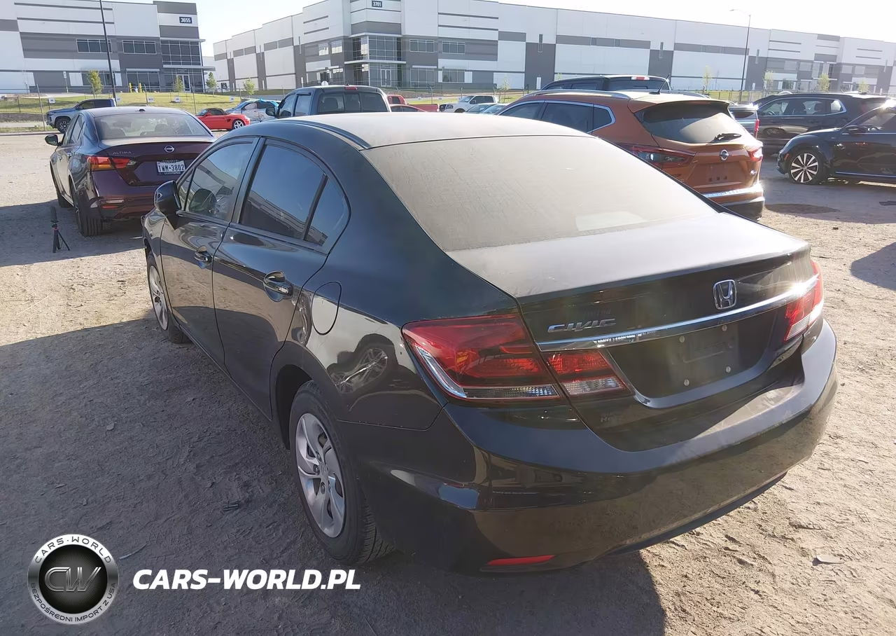 2013 Honda Civic Lx VIN:2HGFB2F5XDH586342 - 3
