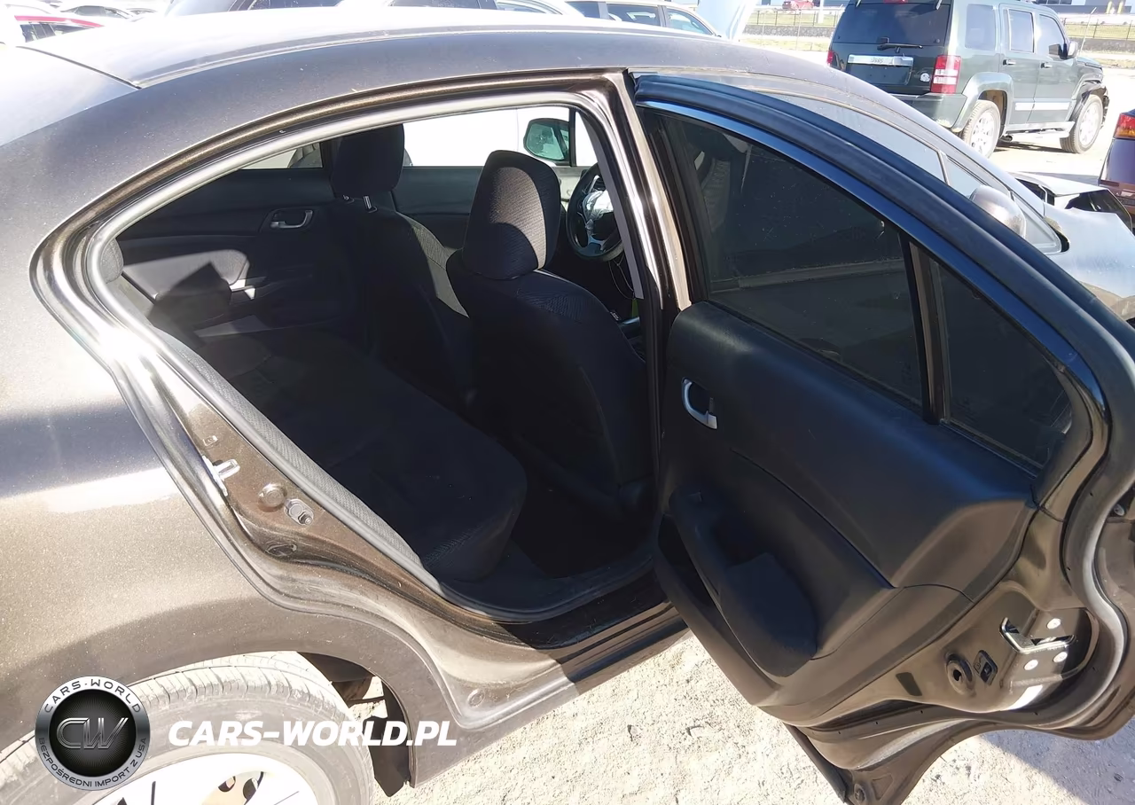 2013 Honda Civic Lx VIN:2HGFB2F5XDH586342 - 8