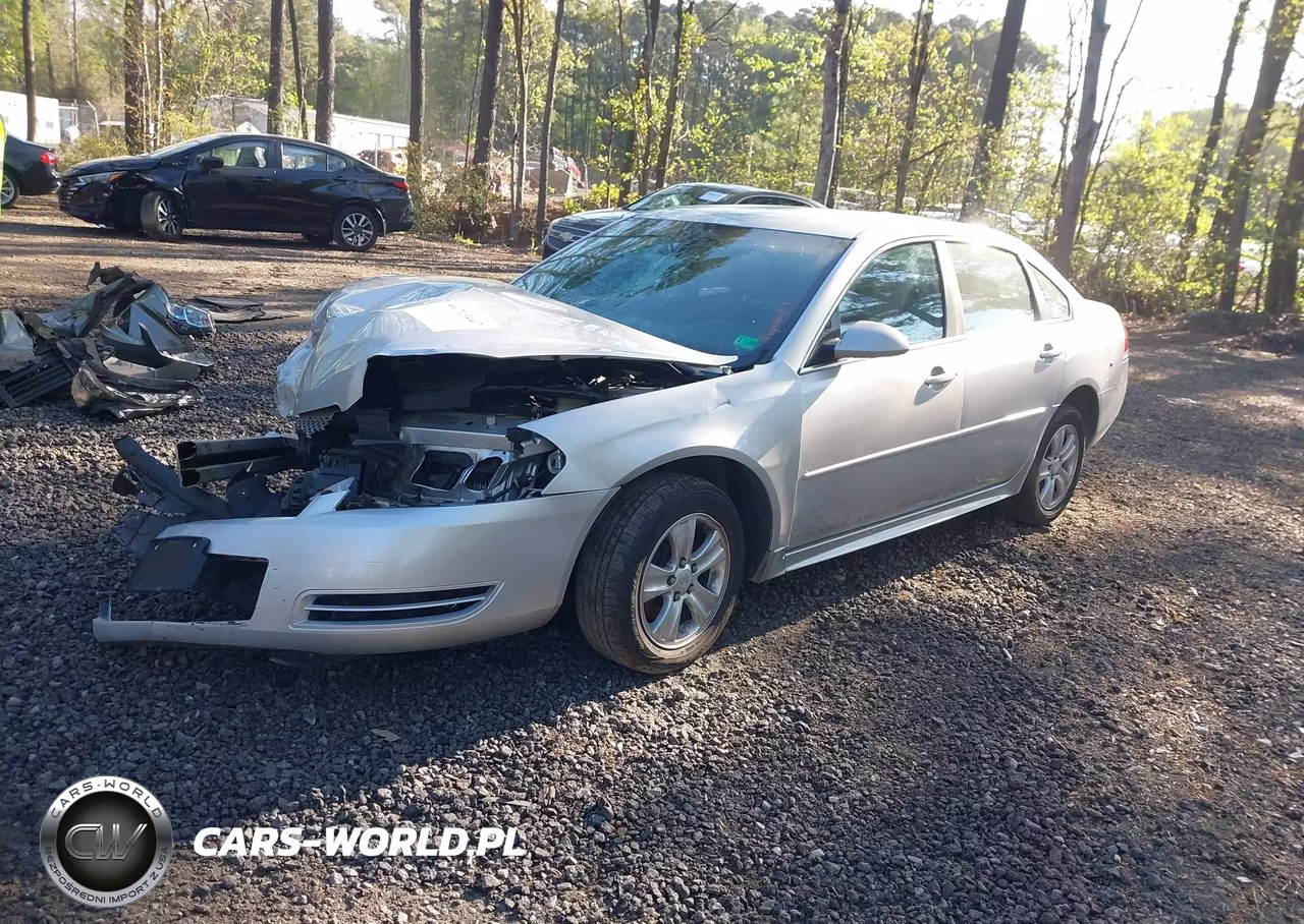 2012 Chevrolet Impala Ls VIN:2G1WF5E32C1327025 - 2