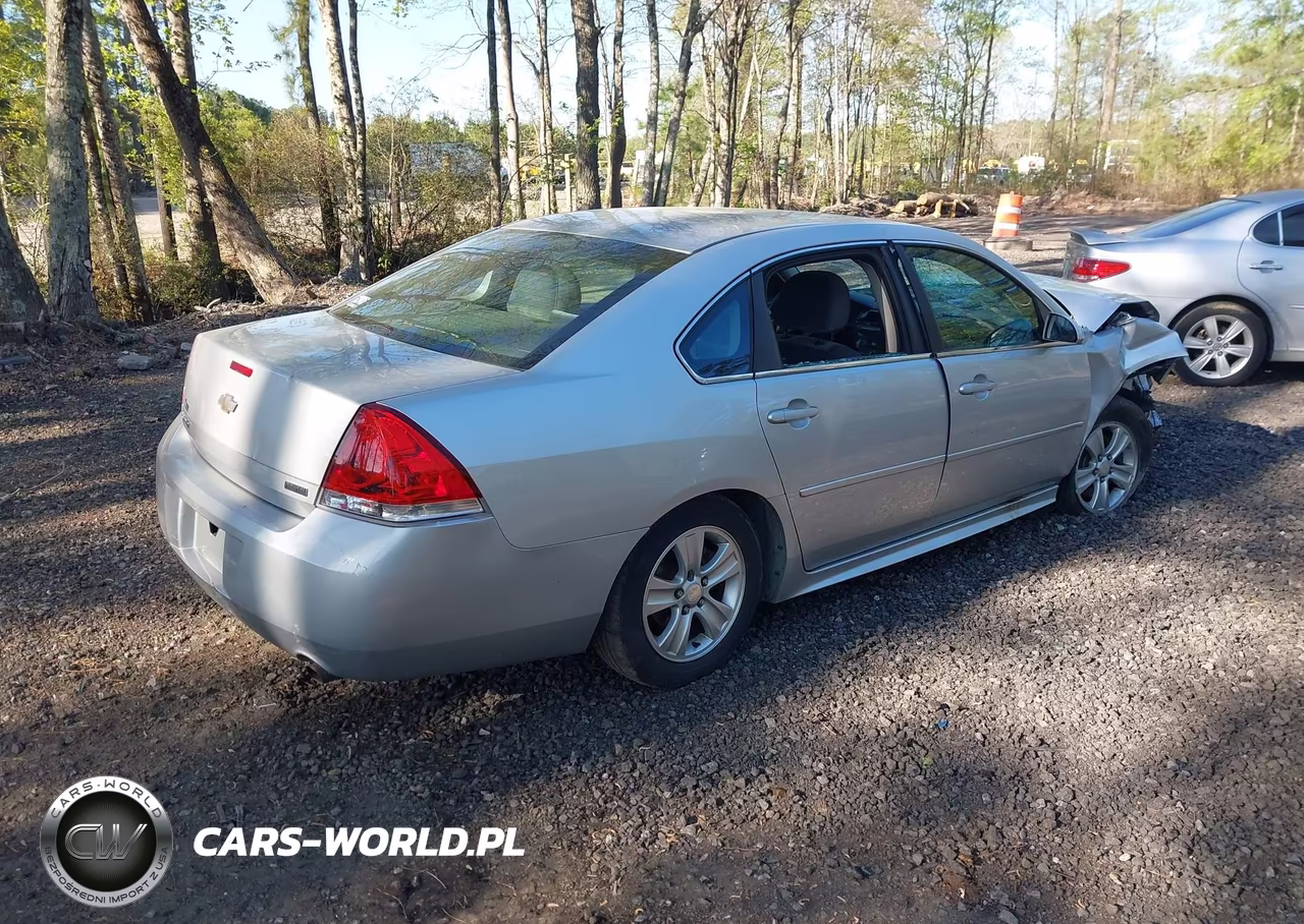 2012 Chevrolet Impala Ls VIN:2G1WF5E32C1327025 - 4