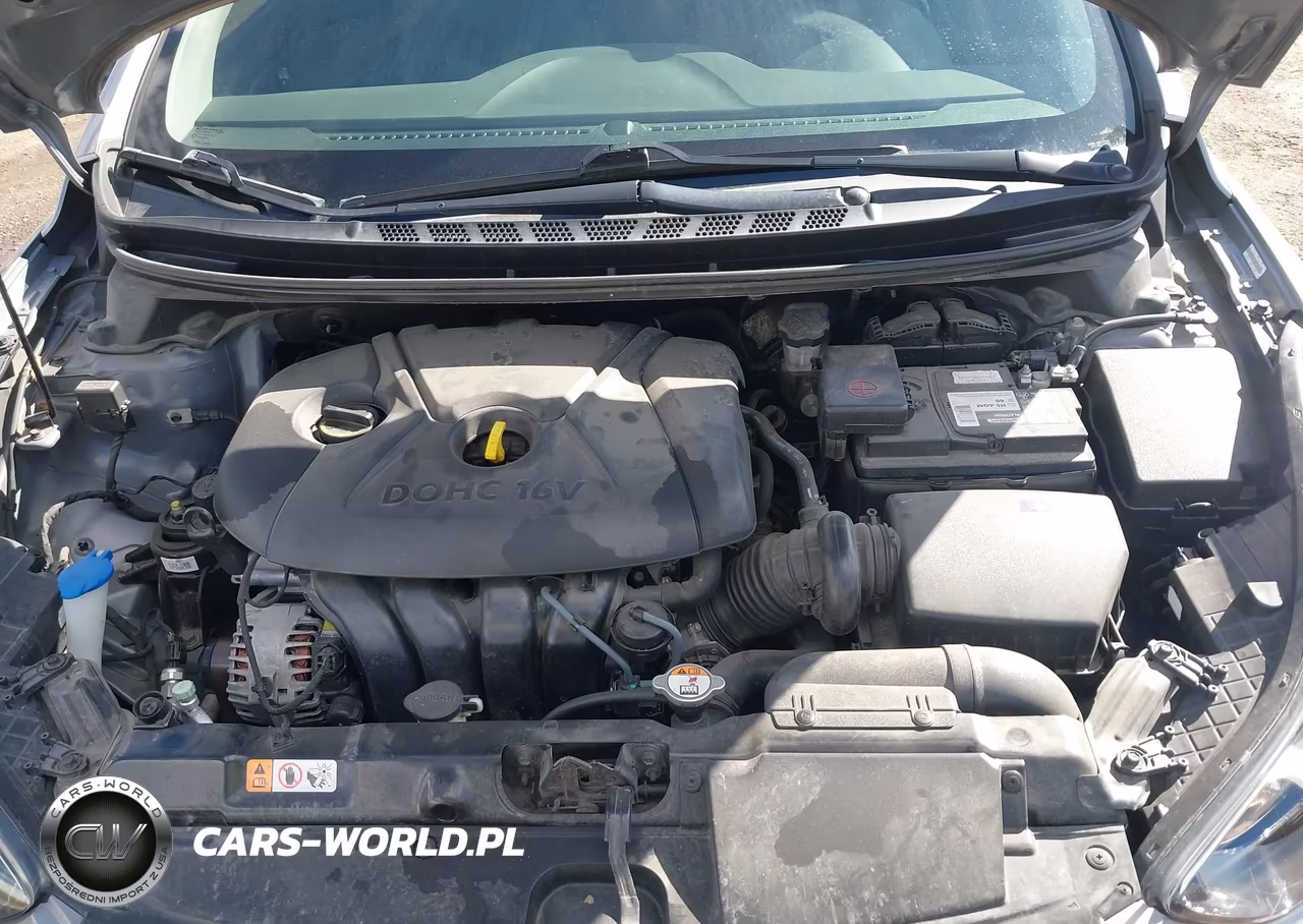2013 Hyundai Elantra Se VIN:KMHDH6AE5DU005373 - 10