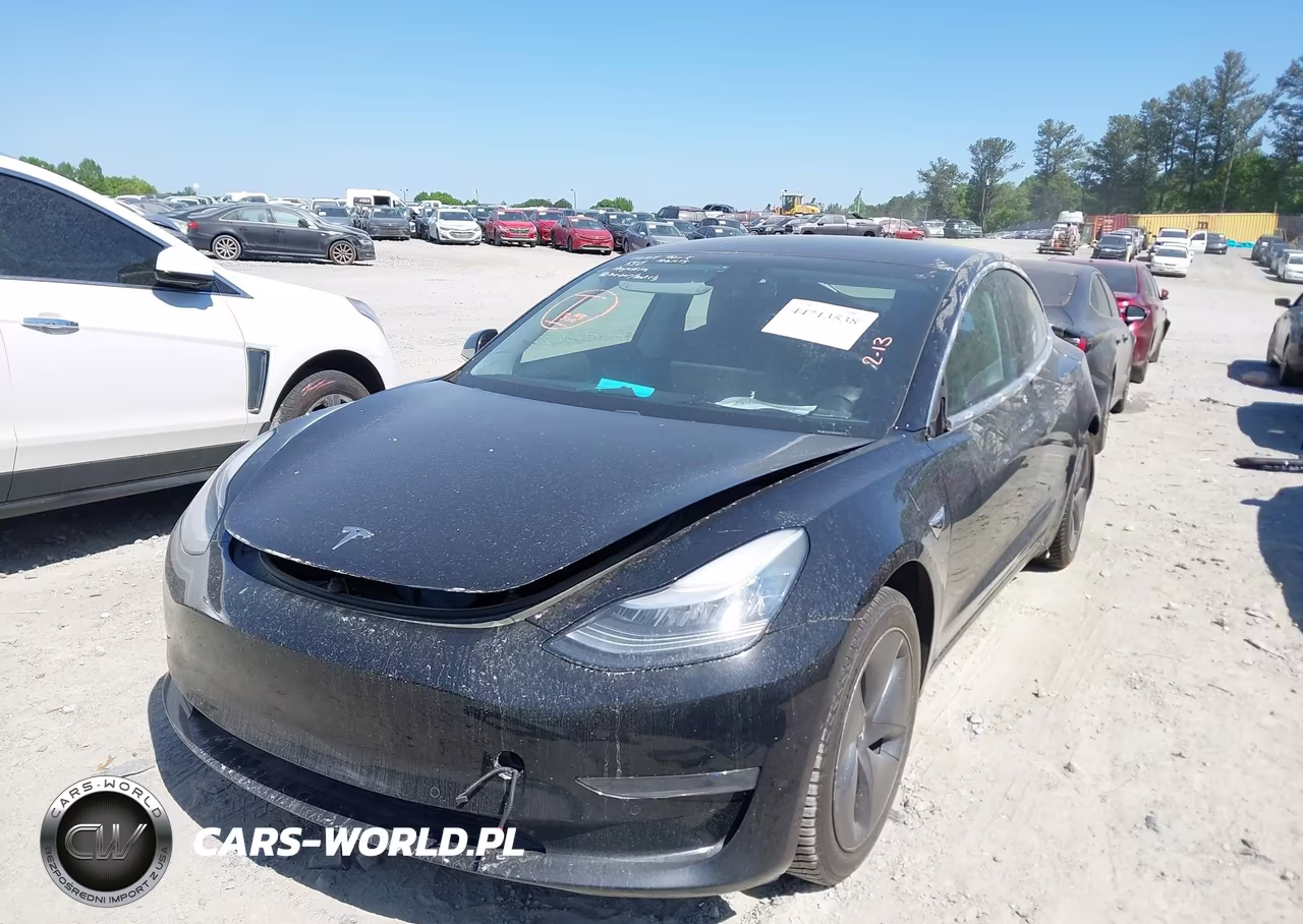 2018 Tesla Model 3 Long Range-Mid Range VIN:5YJ3E1EA2JF151835 - 2