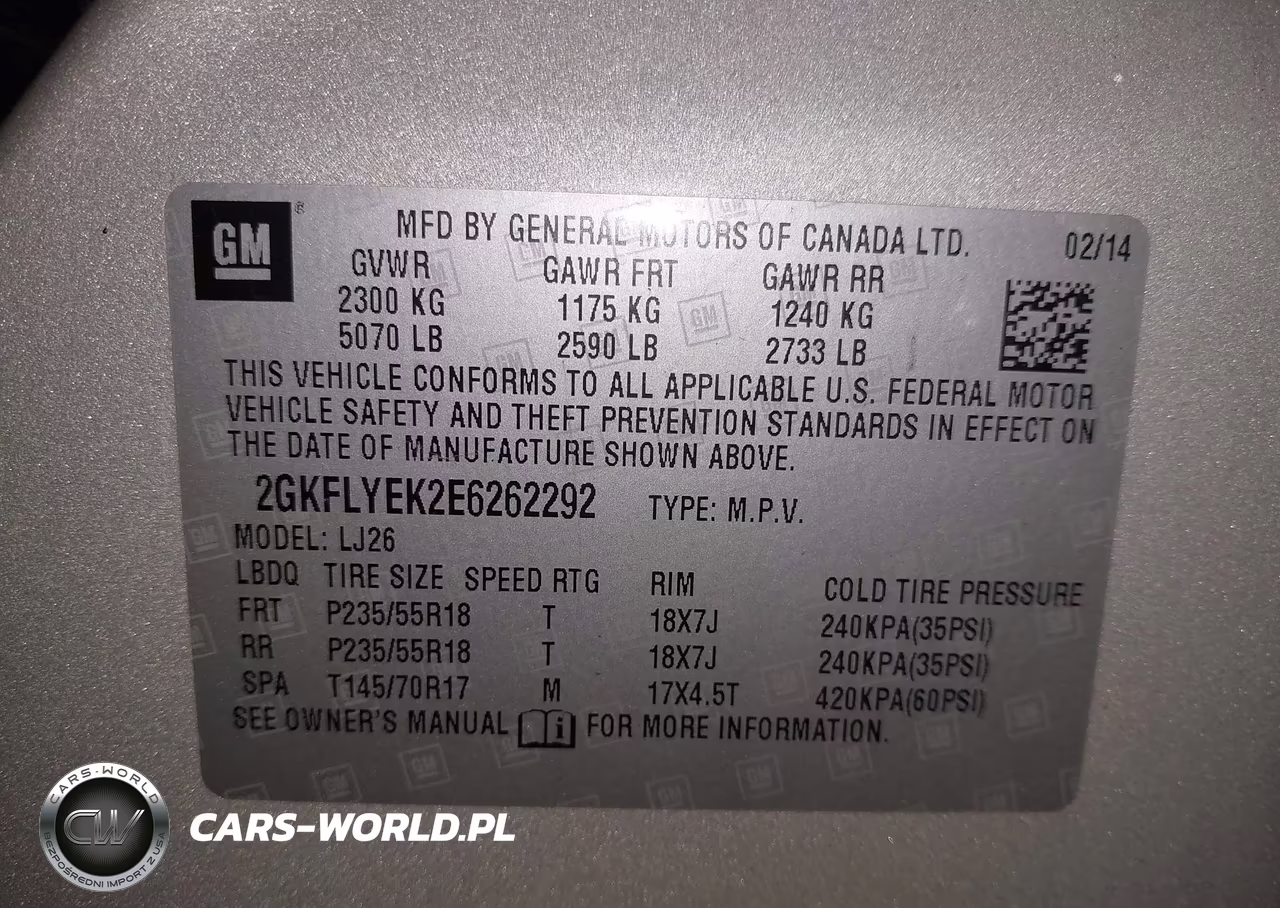 2014 GMC Terrain Slt-2 VIN:2GKFLYEK2E6262292 - 9
