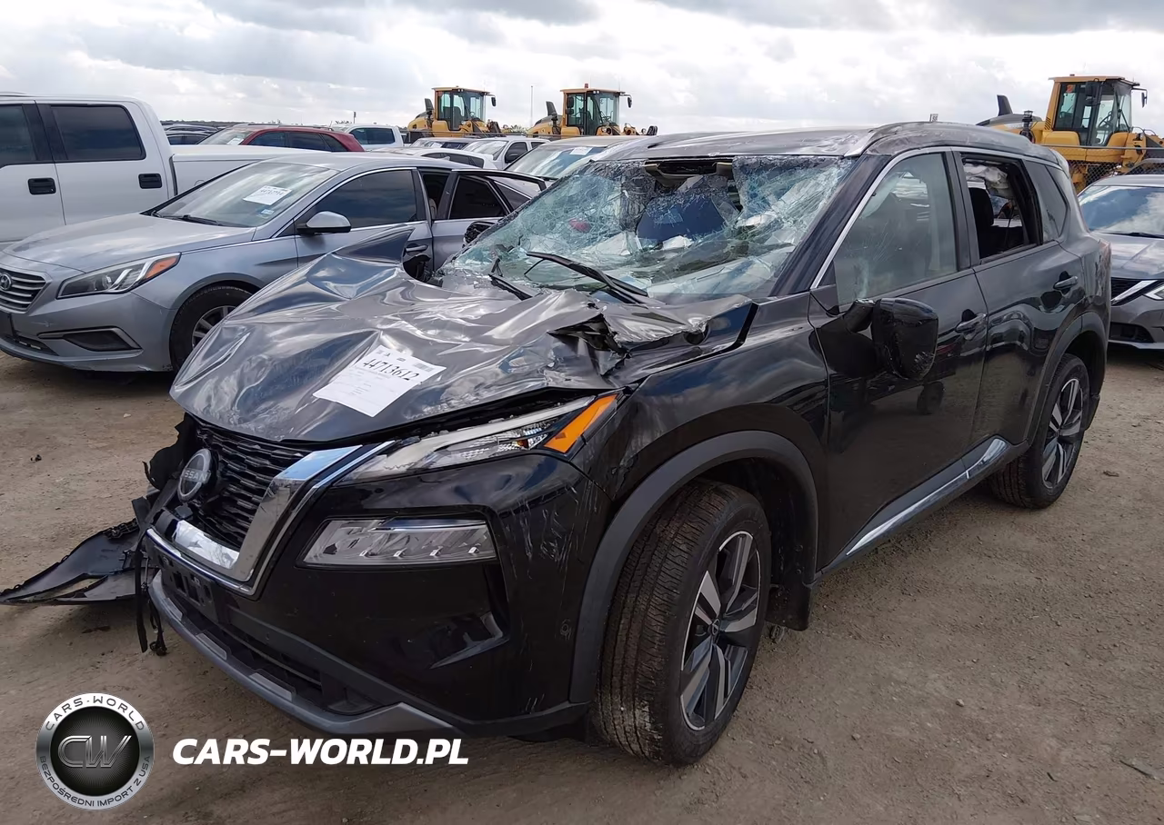 2023 Nissan Rogue Sl Fwd VIN:5N1BT3CAXPC744117 - 2