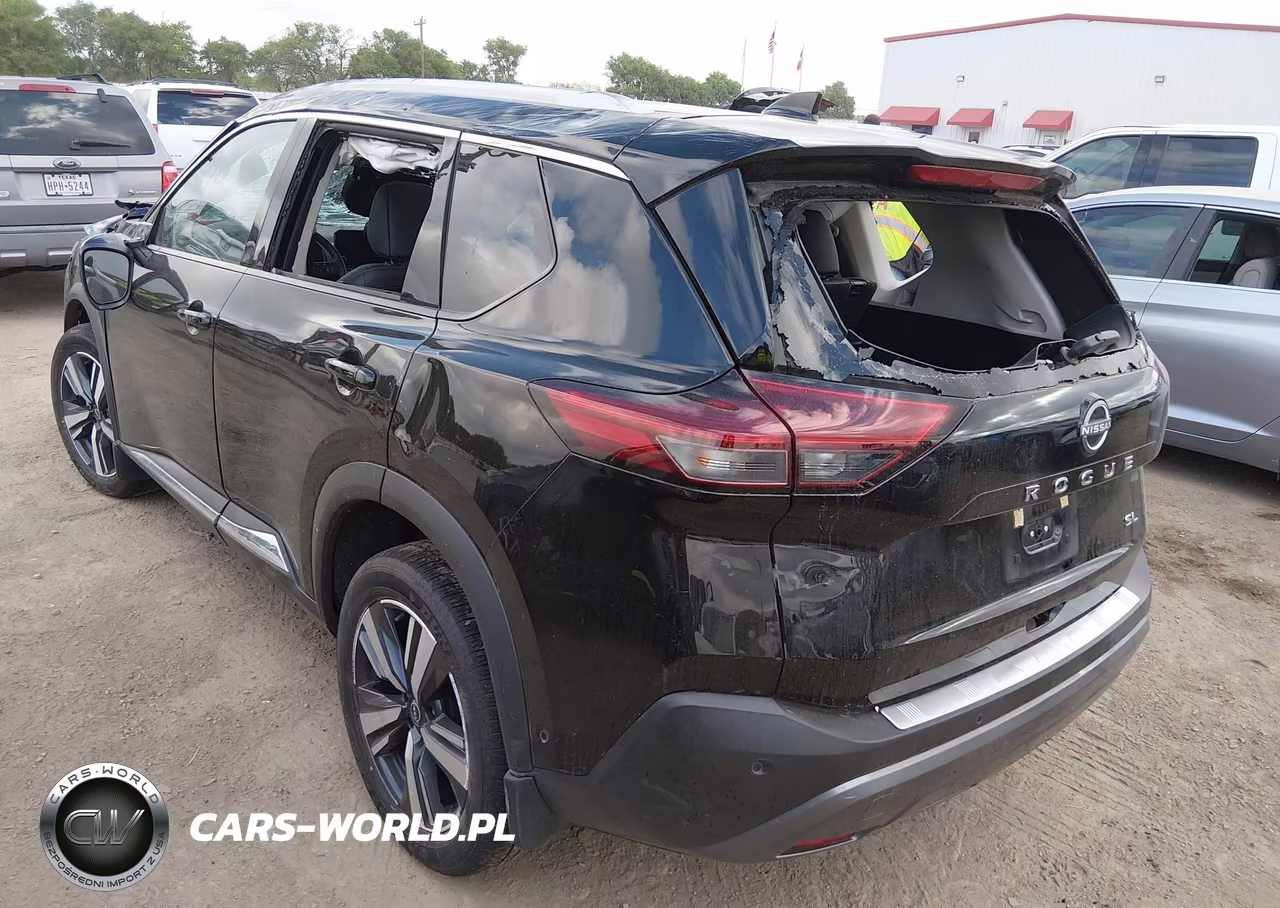 2023 Nissan Rogue Sl Fwd VIN:5N1BT3CAXPC744117 - 3