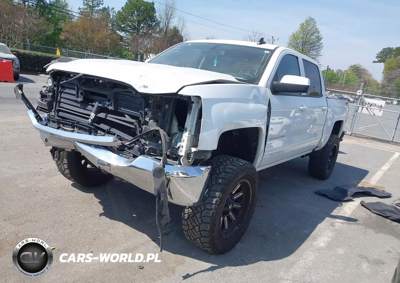 2018 Chevrolet Silverado 1500 1Lt VIN:3GCUKREC7JG584591 - 2