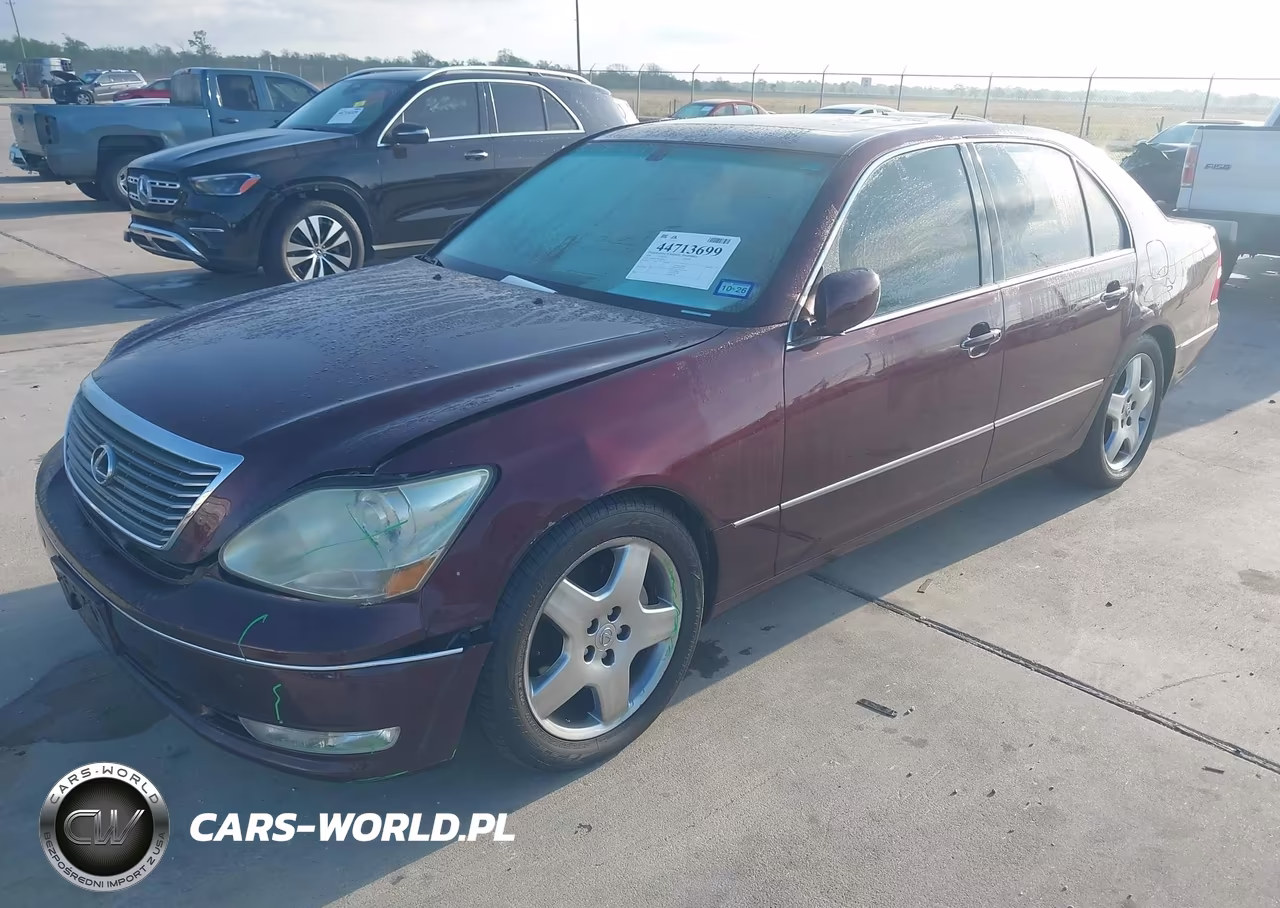 2006 Lexus Ls 430 VIN:JTHBN36F765050055 - 2
