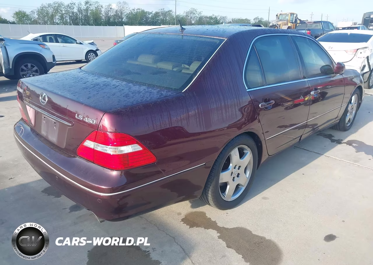 2006 Lexus Ls 430 VIN:JTHBN36F765050055 - 4