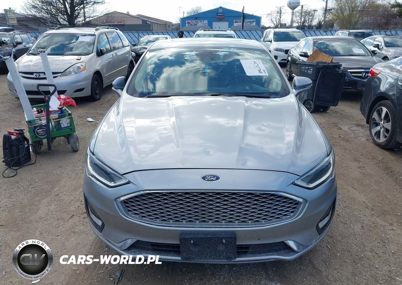 2020 Ford Fusion Hybrid Titanium VIN:3FA6P0RU6LR139765 - 12