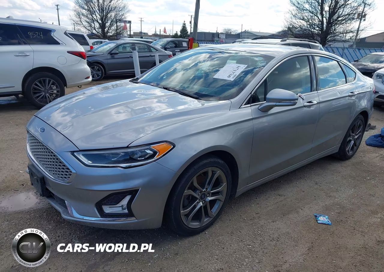 2020 Ford Fusion Hybrid Titanium VIN:3FA6P0RU6LR139765 - 2