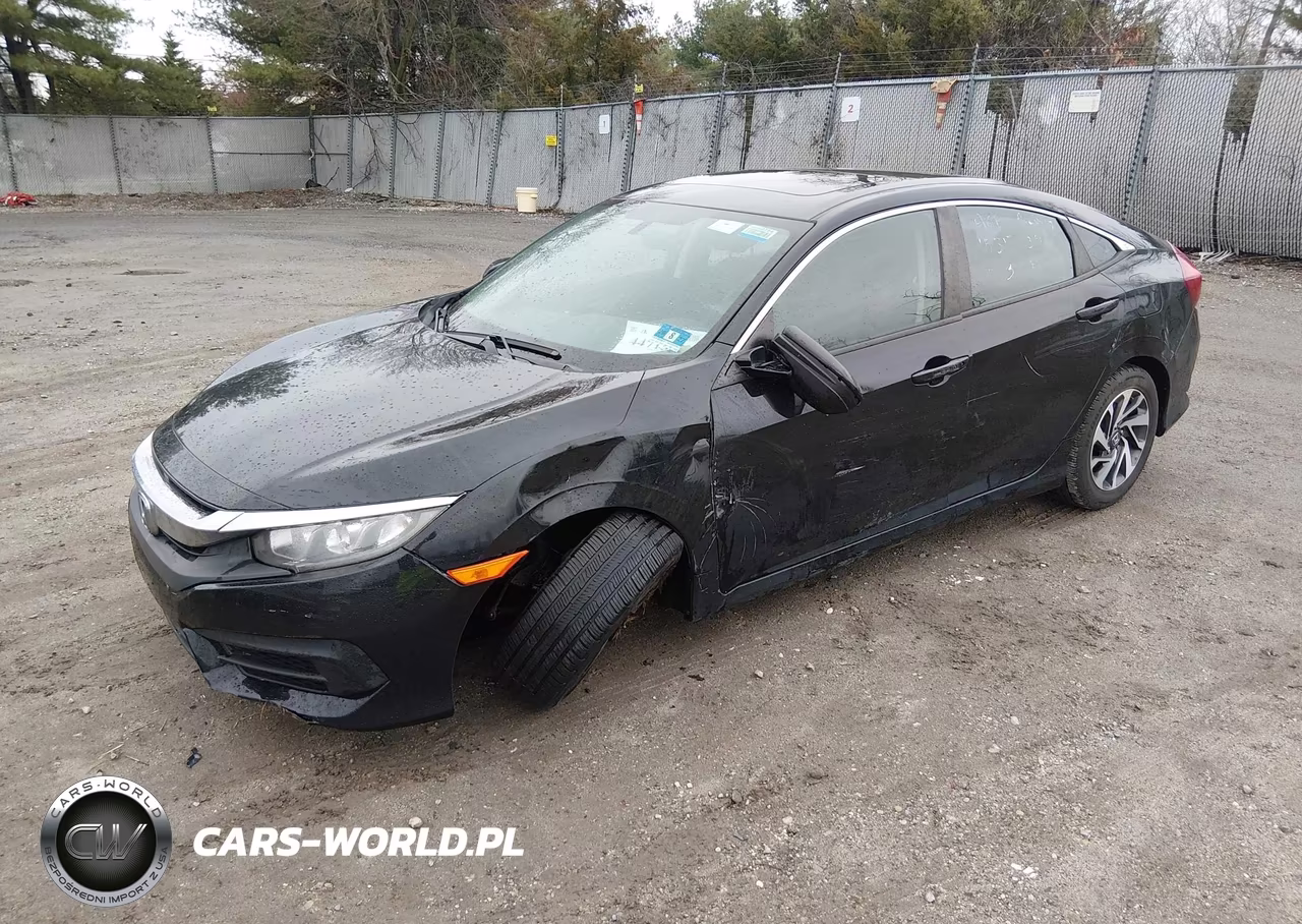 2016 Honda Civic Ex VIN:19XFC2F76GE234341 - 2