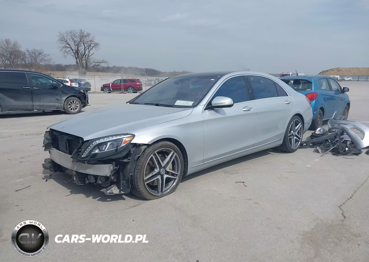 2015 Mercedes-Benz S 550 4Matic VIN:WDDUG8FB6FA177133 - 2