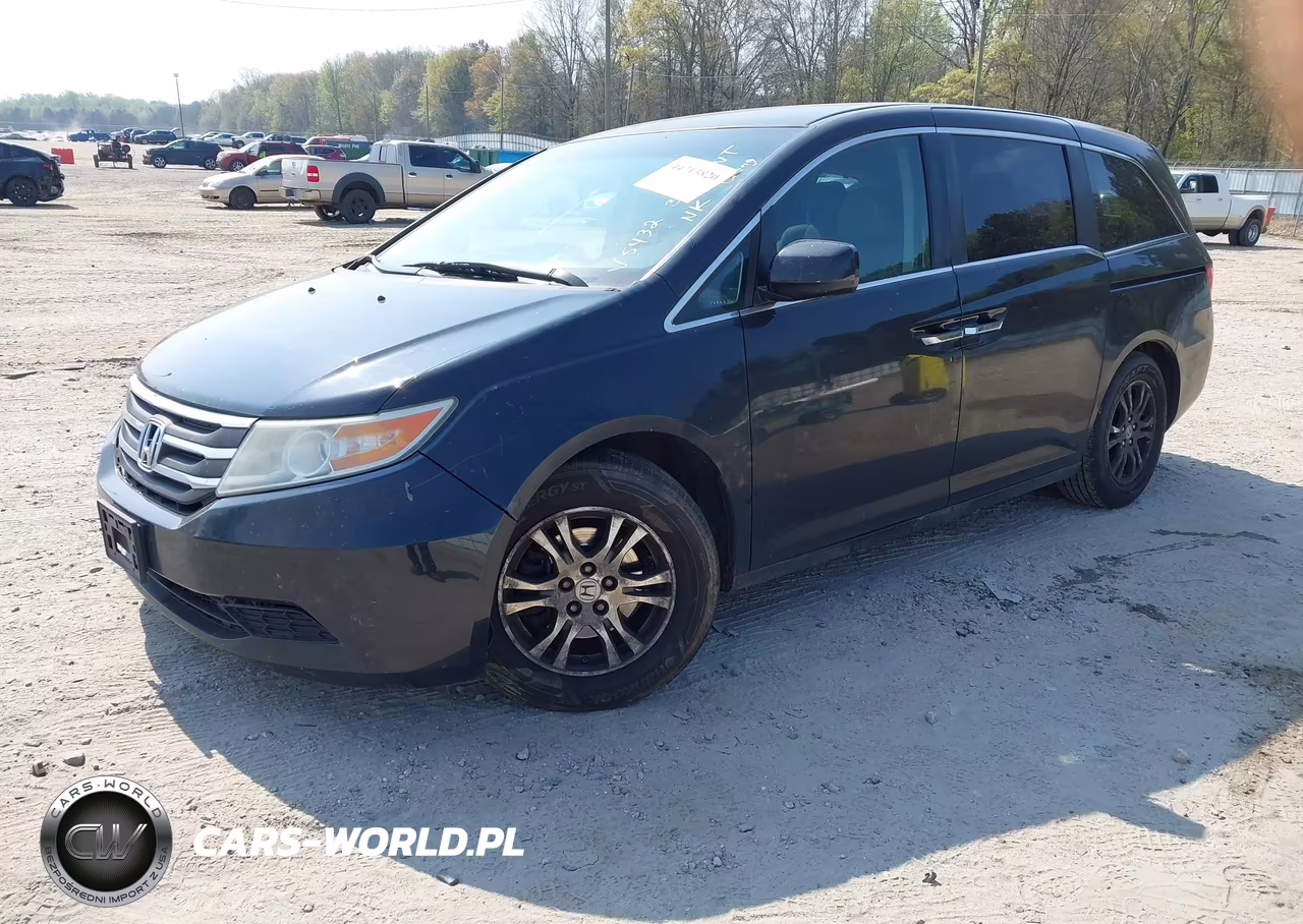 2013 Honda Odyssey Ex VIN:5FNRL5H43DB075432 - 2