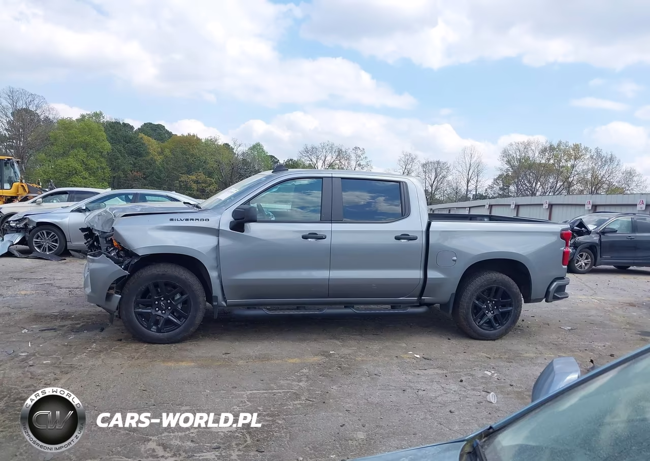 2024 Chevrolet Silverado 1500 2Wd Short Bed Custom VIN:1GCPABEKXRZ389482 - 14