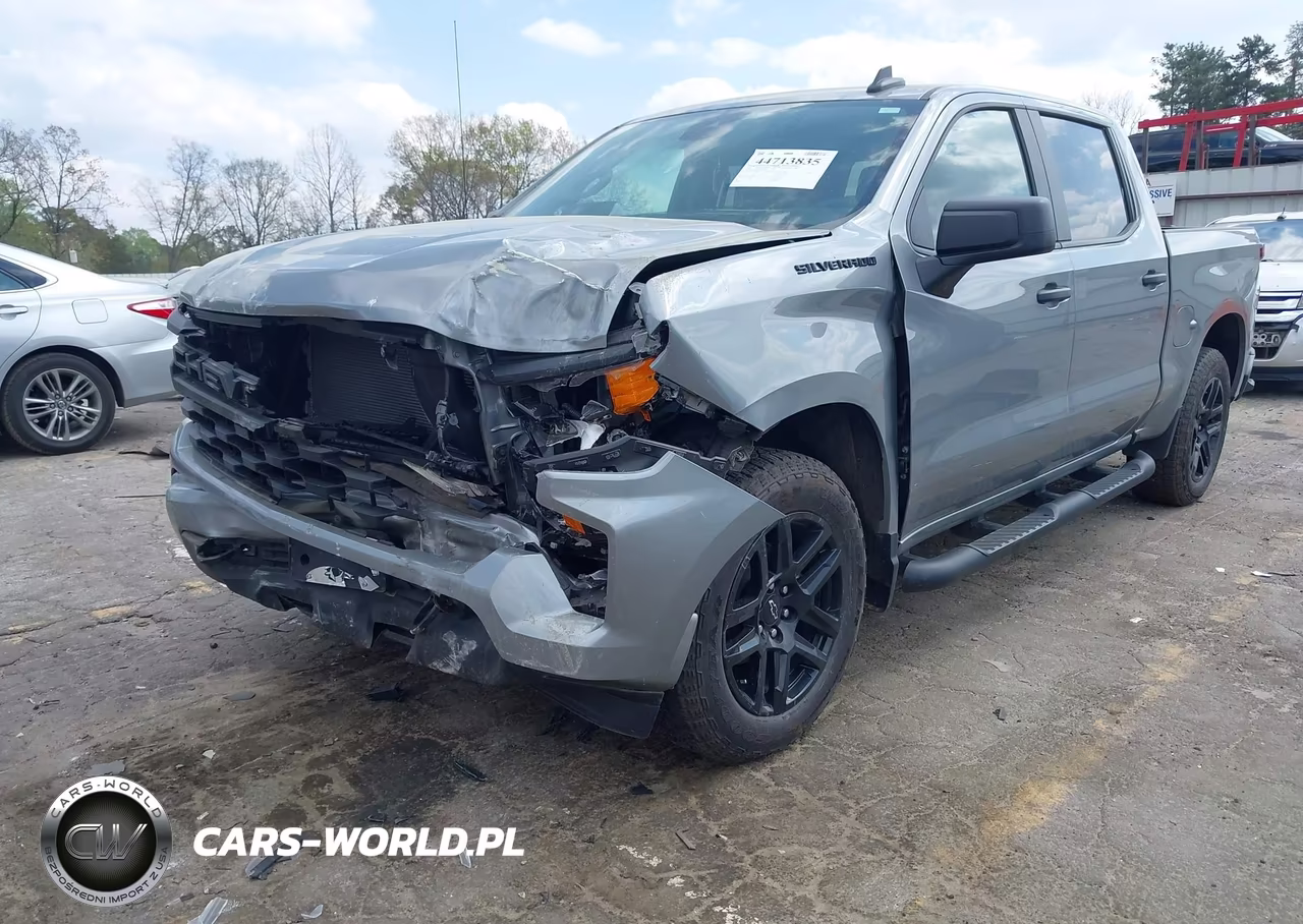 2024 Chevrolet Silverado 1500 2Wd Short Bed Custom VIN:1GCPABEKXRZ389482 - 6