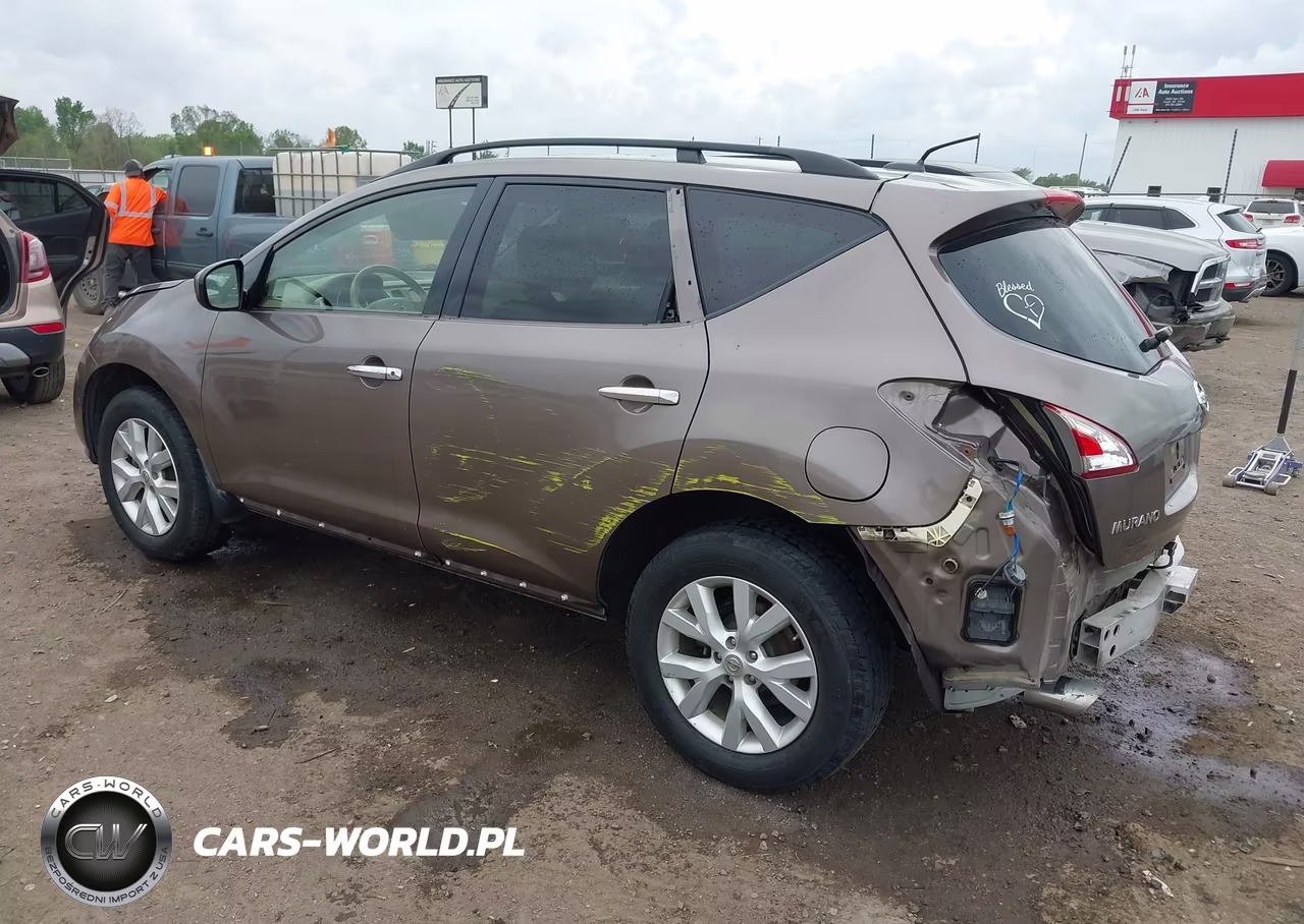 2014 Nissan Murano Sl VIN:JN8AZ1MW0EW511778 - 3