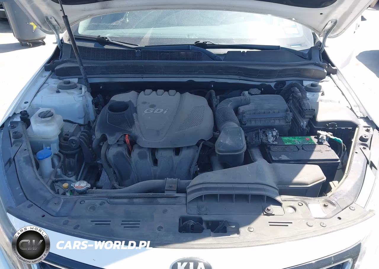 2015 Kia Optima Lx VIN:5XXGM4A75FG352326 - 10