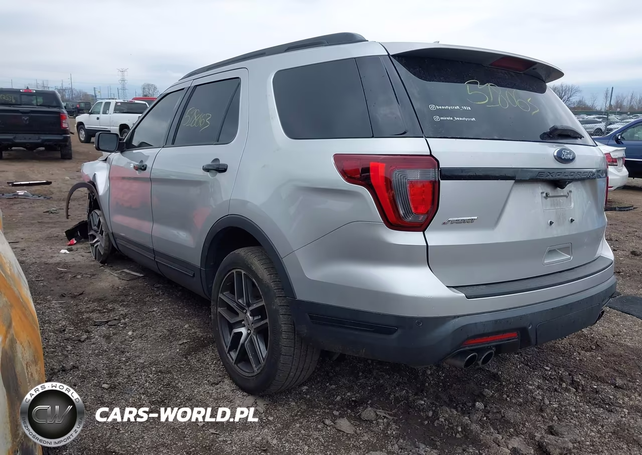 2019 Ford Explorer Sport VIN:1FM5K8GT1KGA70028 - 3
