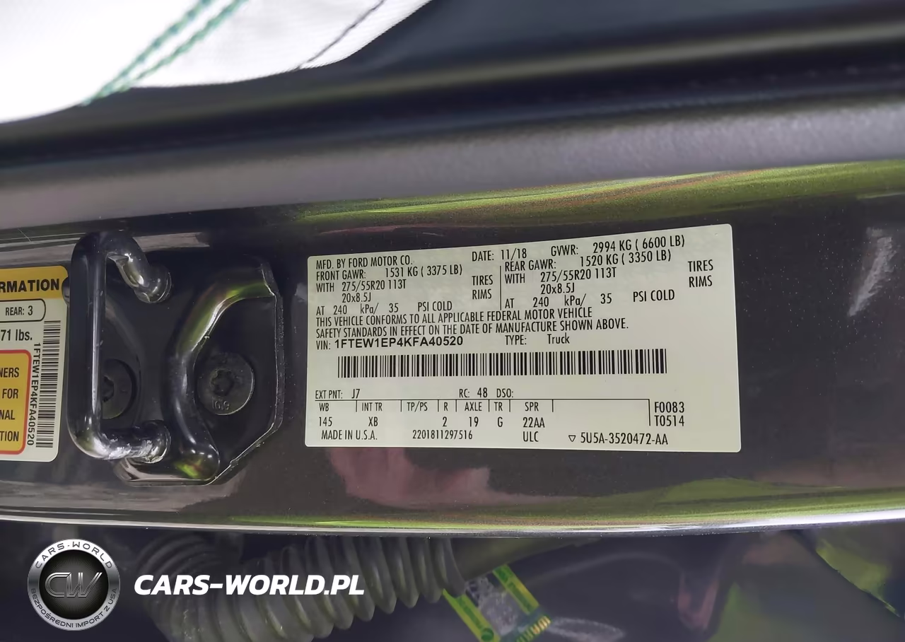 2019 Ford F-150 Xlt VIN:1FTEW1EP4KFA40520 - 9