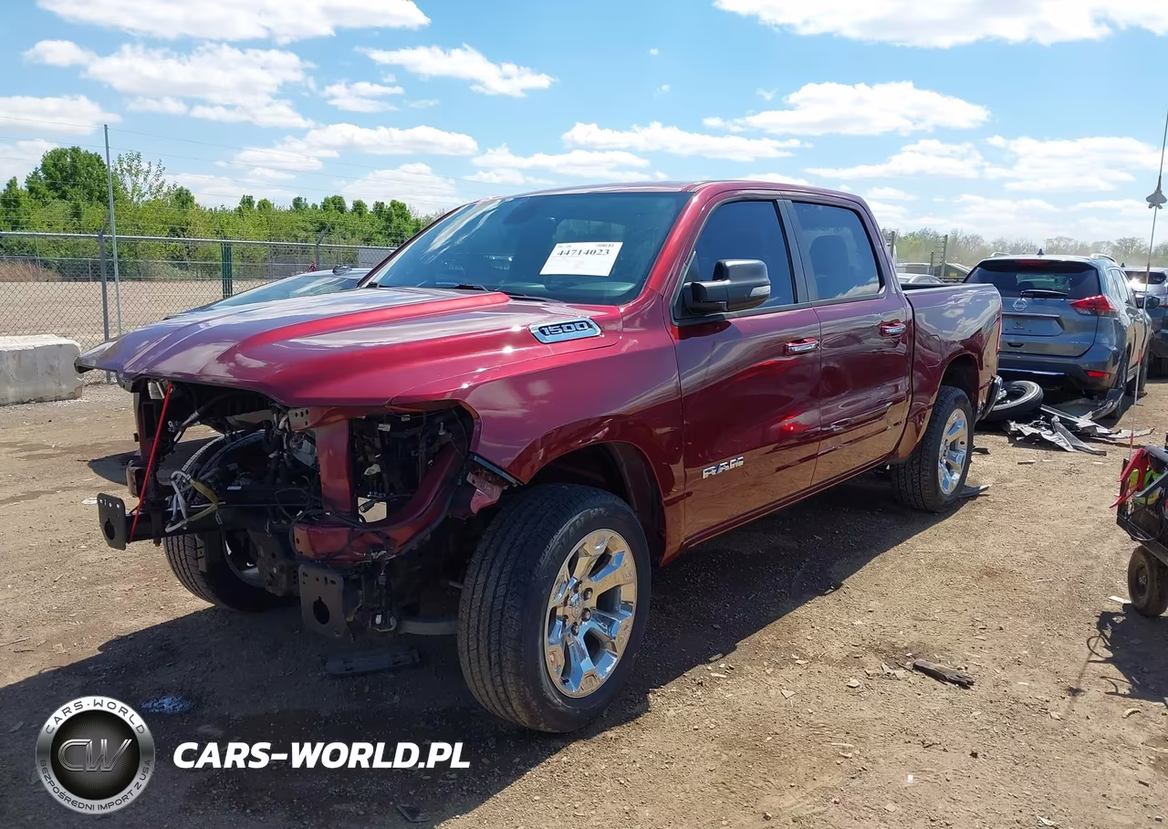 2019 Ram 1500 Big Horn-Lone Star 4X4 5'7 Box VIN:1C6RRFFG0KN727978 - 2