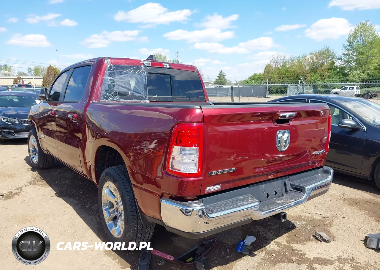 2019 Ram 1500 Big Horn-Lone Star 4X4 5'7 Box VIN:1C6RRFFG0KN727978 - 3