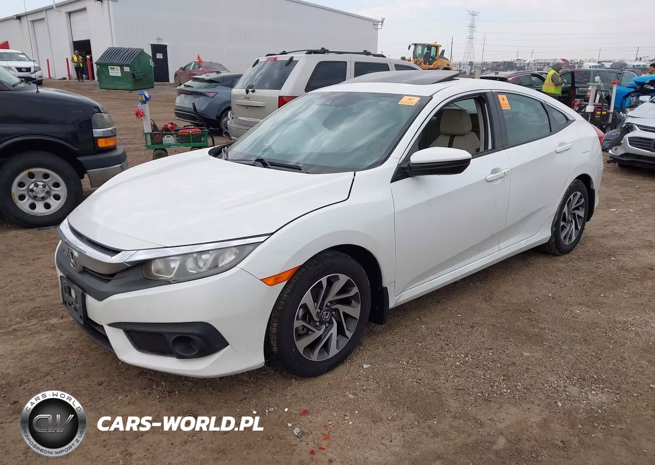 2016 Honda Civic Ex VIN:19XFC2F81GE056122 - 2