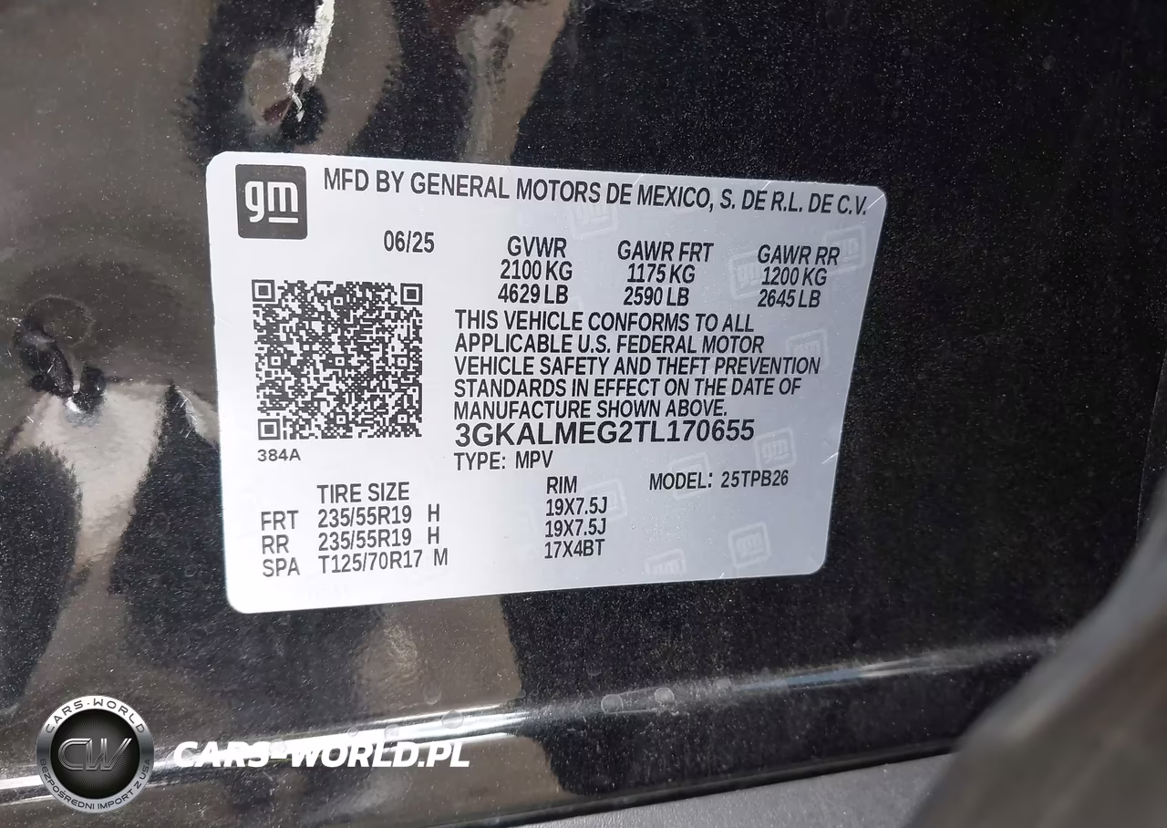 2026 GMC Terrain Fwd Elevation VIN:3GKALMEG2TL170655 - 9