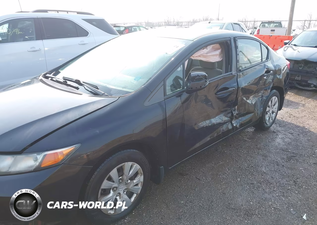 2012 Honda Civic Lx VIN:19XFB2F58CE013464 - 6